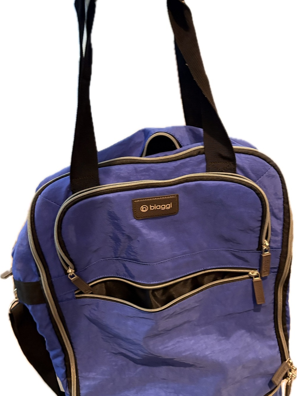 Biaggi Lift Off 2-in-1 Expandable Rolling
Travel Bag - Cobalt Blue